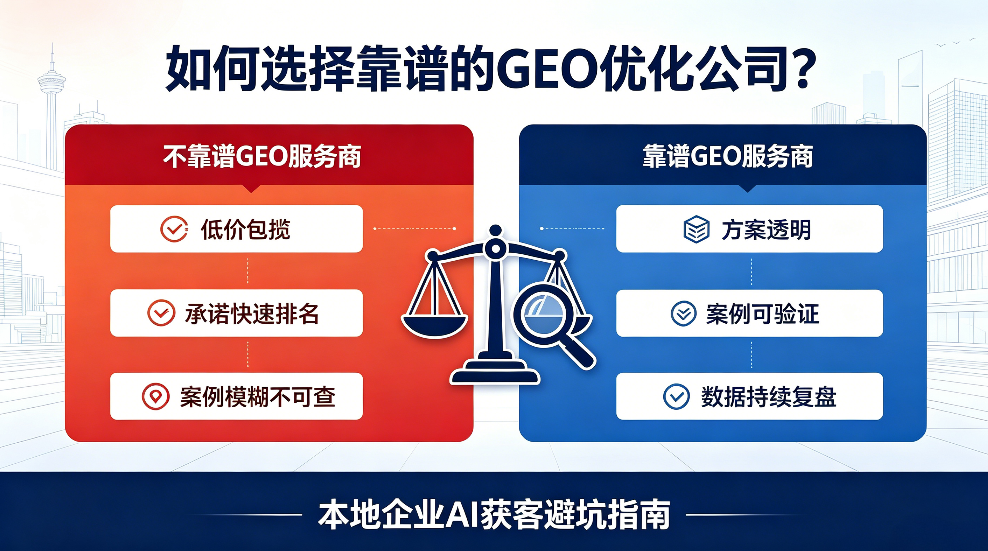 塔城如何选择靠谱的GEO优化公司？本地企业AI获客避坑指南